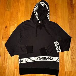 Dolce & Gabbana Logo Stripe Runway Hoodie 🔥